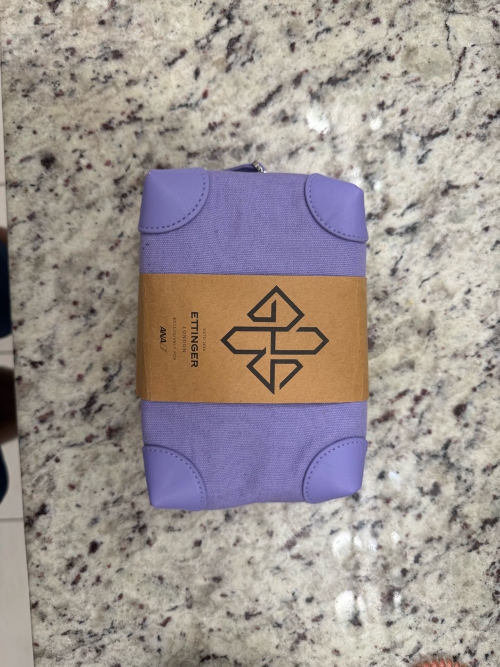 New Ettinger ANA First Class Amenity Kit Bag Unopened